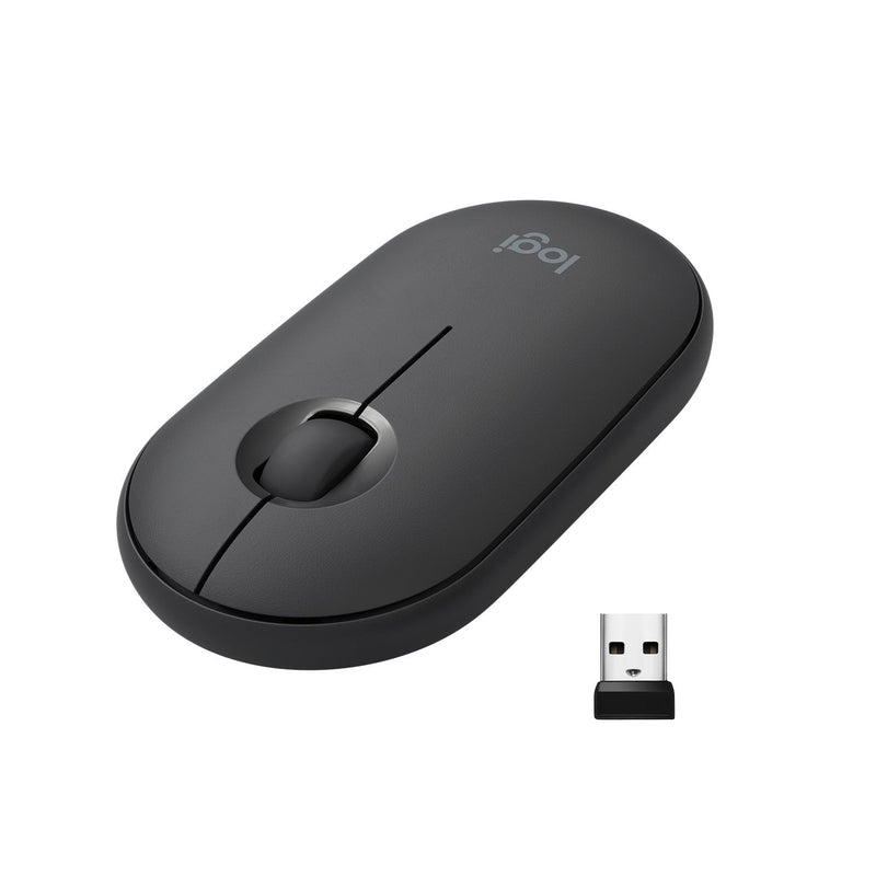 Logitech Wireless Mouse Pebble M350 Graphite 910-005718