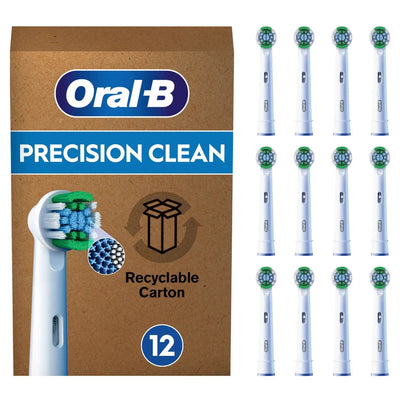 Heads Oral-b Precision Clean 12 Piece White — image 1