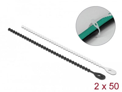 Delock Cable Ties Reutilizables L 180 X B 3,6MM 100 Pieces — image 1