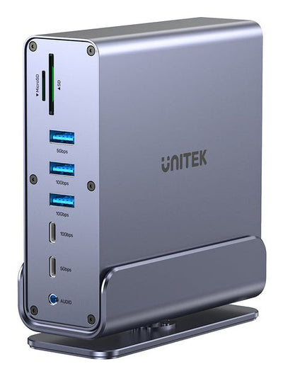 Unitek D1135AGY01 Universal Dock Station Displaylink 4K X3 — image 1
