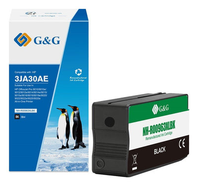 G&g Ink Cartridge Compatible HP 963XL/ 3JA30AE Xl-negro — image 1