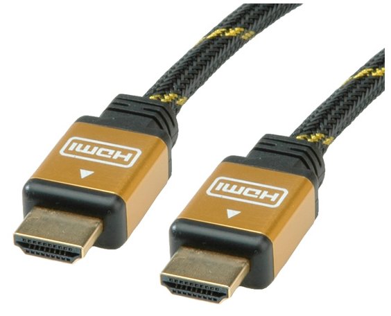 Roline 11.04.5560 HDMI Cable 15M HDMI Type a Standard Black Oro