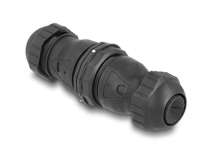 Delock 67045 Cable Connector Lsa a Lsa CAT.6A IP68 Resistente Polvo Y Agua Negro