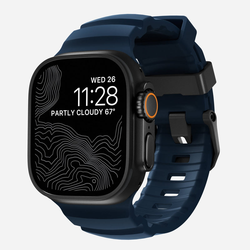Nomad Rocky Point Band 42/44/45/ 49MM Atlantic Connector Black
