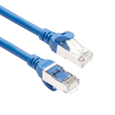 Blue 3 Meters Tpe S FTP CAT.6A Ultra-flex Patch Cable Snagless With RJ45 Connectors — image 1