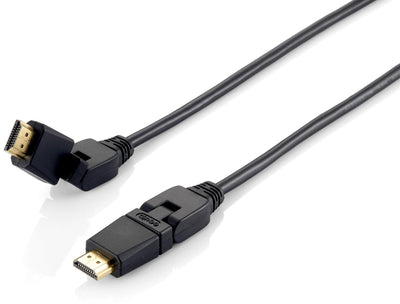 Equip HDMI Cable V1.4 Heads Articulados 5M Black 119365 — image 1