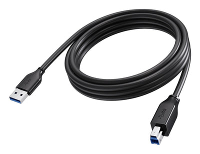 Vision USB Cable USB Type a (m) a USB Type B (m) USB 3.0 3M Black — image 1
