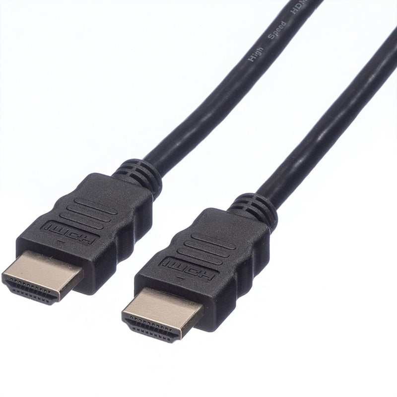 Roline HDMI High Speed Cable With Ethernet, Tpe, Black 1,5M