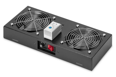 Digitus Fan Cover Rm With 2 Fans Armarios Wall Black 40X400X440MM — image 1