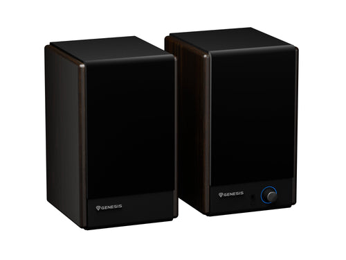 Genesis Arsen 402BT 2.0 Speakers, Brown — image 1
