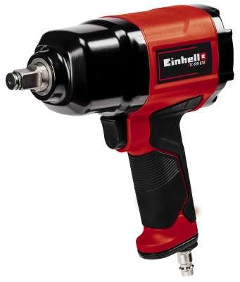 Einhell Key Impacto Air Compressed Tc-pw 610 Black/Red Par Aflojamiento 610 Nm, 1/2, Incl. 10 Glasses 4138960