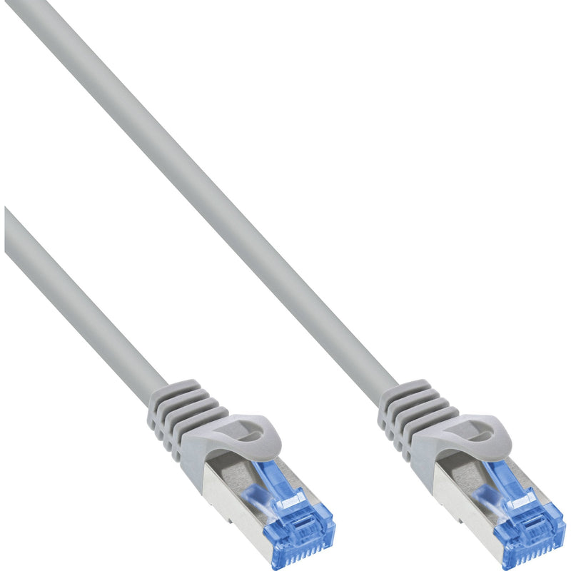Inline® Patch Cable CAT.6A, S/FTP, Tpe Flexible, Grey 0.25M