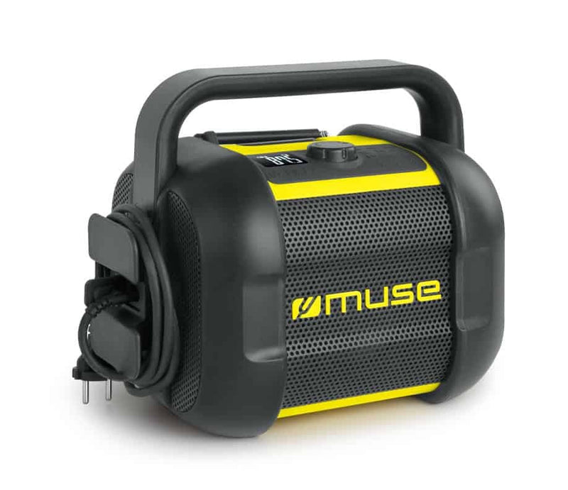 Muse Radio Bluetooth Lugar Trabajo M-968 Bty, Black Yellow