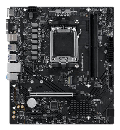 MSI Motherboard Pro A620AM-B Evo DDR5 AM5 7E36-001R — image 1