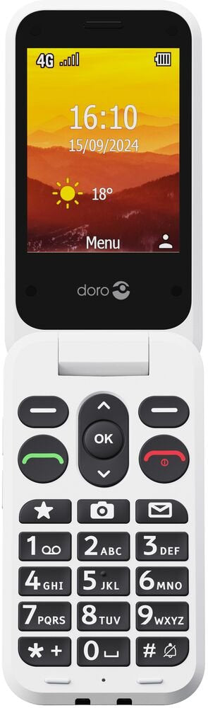Doro Phone Mobile Phone Leva L30 2.8 4G Graphite White