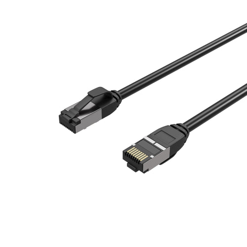 Flexline FL31-47005 Network Cable Black 0,25M CAT.8.1 U/FTP (STP) — image 1