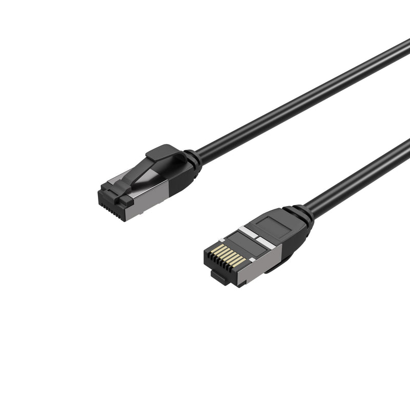 Flexline FL31-47005 Network Cable Black 0,25M CAT.8.1 U/FTP (STP)