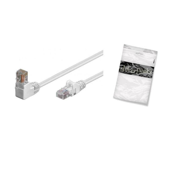 Shiverpeaks Network Cable CAT.6 S/FTP Pimf Winkel-recto White 7,5M