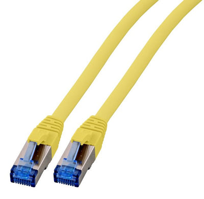 Efb RJ45 Network Cable S FTP, CAT.6A, CAT.7 Tpe SUPERFLEX,3M, Yellow — image 1