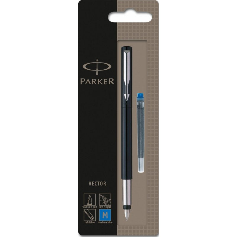 Parker Vector Pluma Estilográfica Black 1 Pieces
