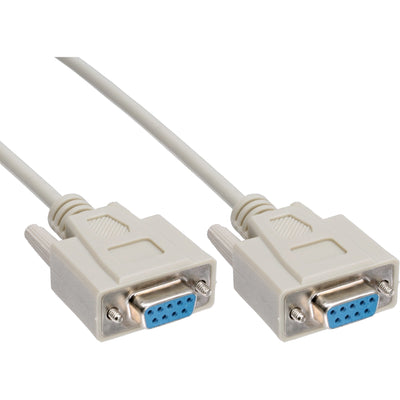 Inline Pack 15PCS. Bulk-pack ® Null Modem Cable DB9 Female a Female 10M — image 1