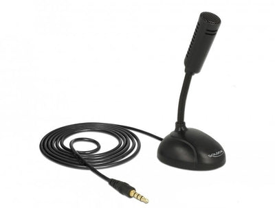 Delock Microphone Condensador Omnidirectional Jack 3,5MM Stereo — image 1