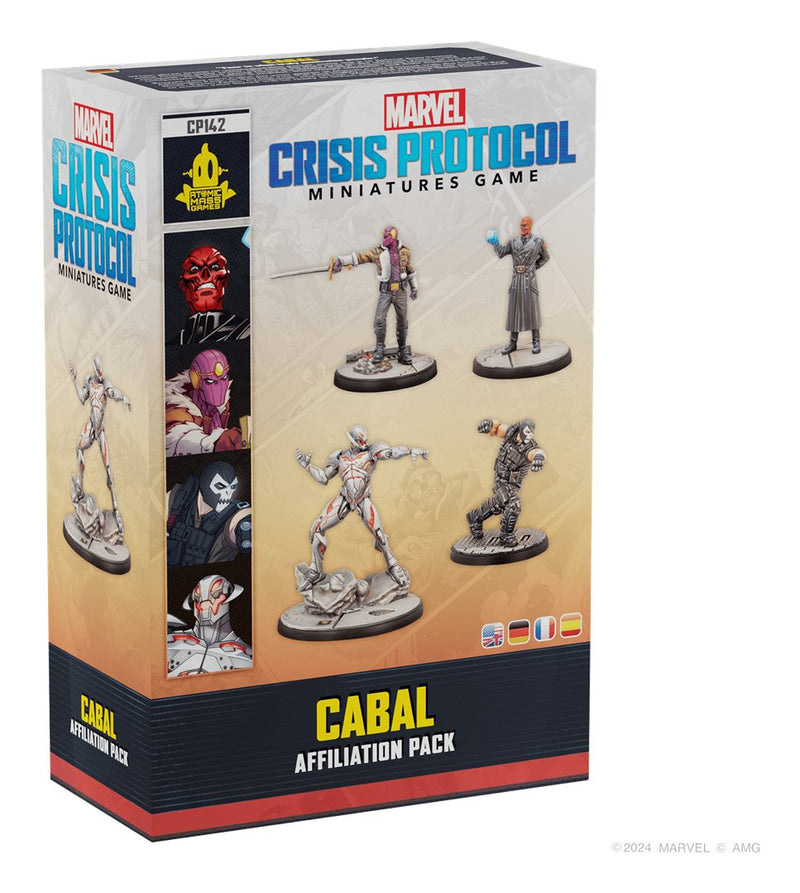 Set Of Desk Marvel Crisis Protocol Cabal Affiliation Pack Edad Recomendada 14 Years