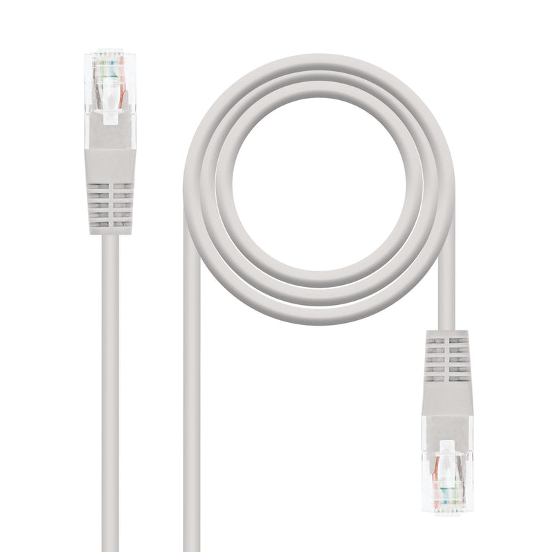 Nanocable Network Cable RJ45 CAT.5E UTP AWG24 15M - Grey