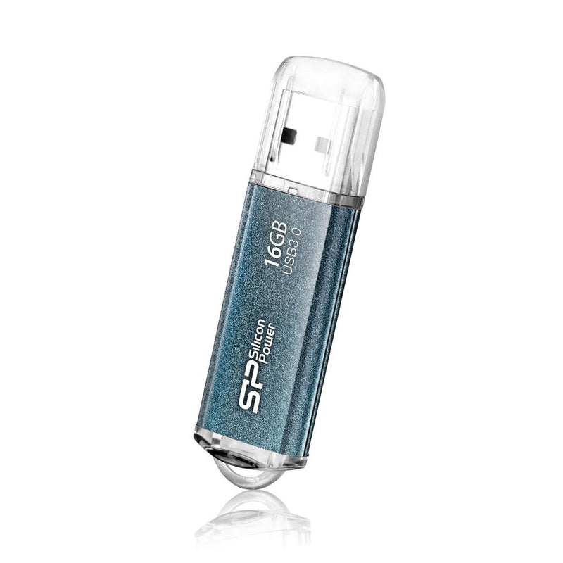 USB Flash Drive 16GB Silicone Power USB 3.0 M01 Blue