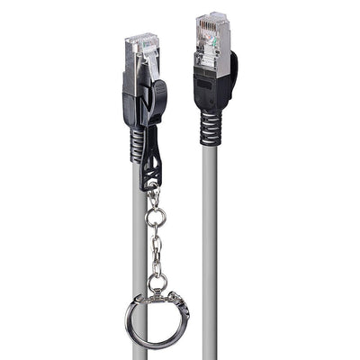 Lindy Network Cable CAT.6A S FTP Grey 1M Verrieamarilloar — image 1