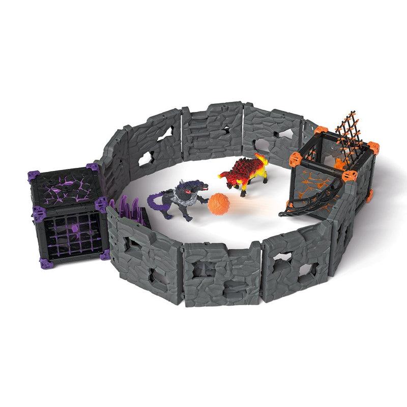 Schleich Eldrador Creatures Battlecave Arena: Lava Vs. Shadow, Figura Juguete 42673