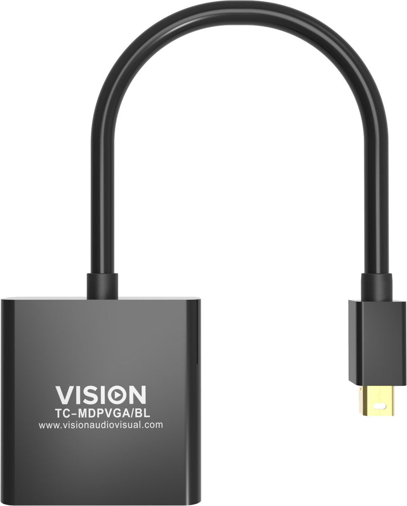 Adapter Mini DisplayPort a VGA Resolution Máxima 1920 X 1080 No Convierte VGA a DP Hotplug Mdp (m) a VGA (h) D