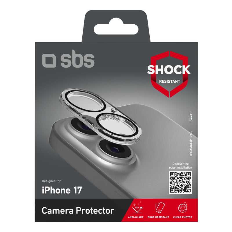 Sbs TECAMGLIP1763 Screen Protector Or Trasero Phone Mobile Phone Protector Lentes Camera Apple 1 Pieces