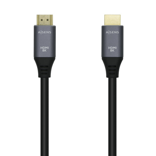 Aisens HDMI Cable V2.1 Ultra High Speed 8K@60HZ 48Gbps - a/m-a/M - 1.50M - Black — image 1