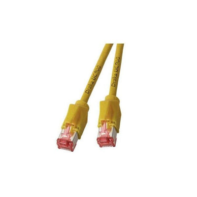 Efb RJ45 Network Cable CAT.6A S FTP Lszh Draka UC900 TM21 Yellow 15M — image 1