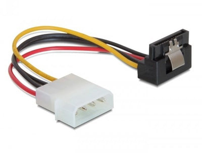 Delock Cable Power SATA HDD Metal Clip 4 Pin Male Angulo — image 1