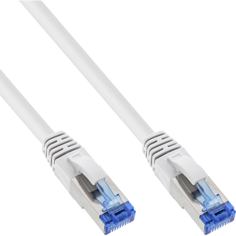 Inline 25PCS. Bulk-pack ® Network Cable S/FTP Pimf CAT.6A Halogen Free 500MHZ White 3M