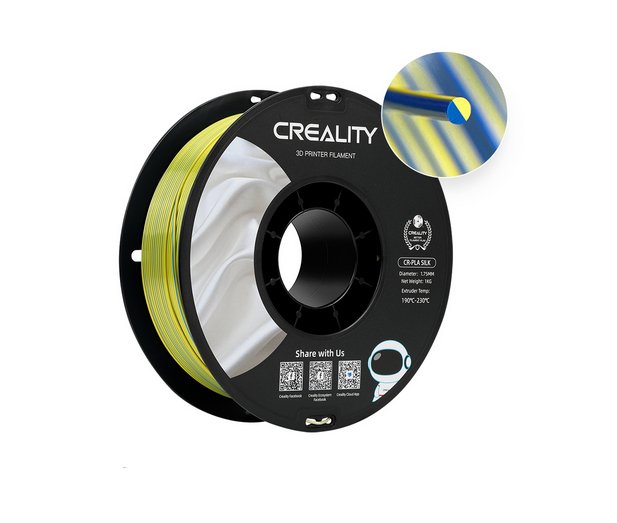 Creality Filamento Cr-silk Pla Gold/Silver 3D-KARTUSCHE 3301120012