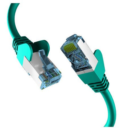Efb RJ45 Network Cable With CAT.7 Rohcable Green 2M — image 1