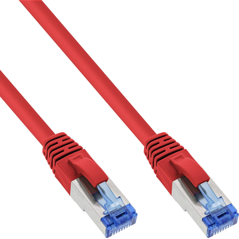 Inline Network Cable S/FTP Pimf CAT.6A Libre Halógenos 500MHZ Red 5M
