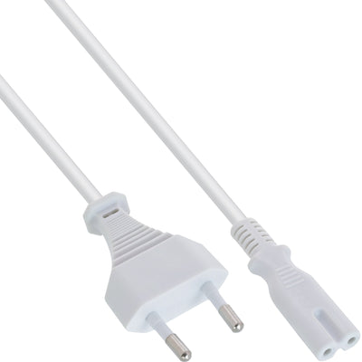 Inline Cable Power , Connector Euro a Connector EURO8, White 0,5M — image 1
