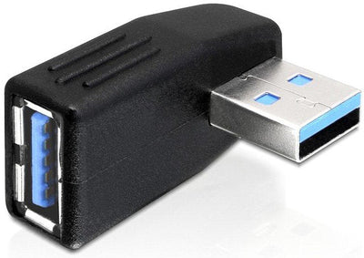 Delock Adapter USB 3.0 Macho-hembra Angular 270° Horizontal — image 1