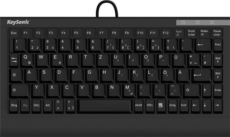 Keysonic ACK-595C + Keyboard USB German Black