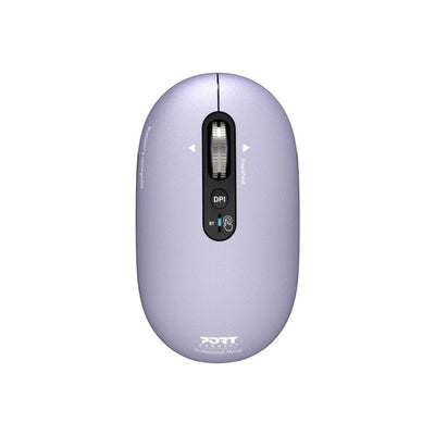 Port Designs Mouse Colour Puro Mac Bluetooth Rechargeable USB-C Storm (púrpura) — image 1