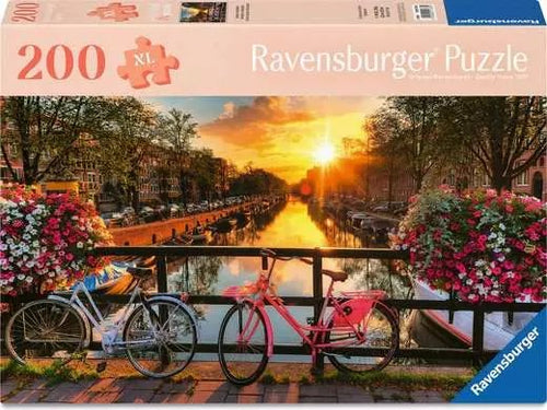 Ravensburger Feel Well & Puzzle - Bicicletas Amsterdam 200 Pieces 12001733 — image 1
