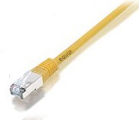Equip Network Cable CAT.5E Sf/UTP 2x RJ45 10.00M Yellow Polybeutel