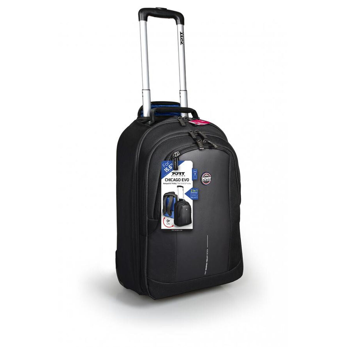 Port Designs Laptop Backpack Port Designs Chicago Evo Black