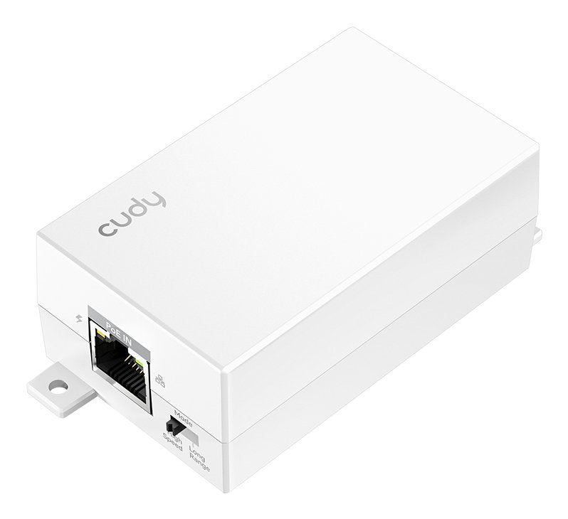 Cudy Extensor PoE - Range 1Gbps Up To 100M - Range 10Mbps Up To 250M - Indicadores LED - Power 30W -