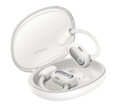 Baseus Headphones Eli Sport 1 True Wireless Stereo (tws) Hook Oreja, Oreja Abierta USB Type-c Bluetooth White — image 1