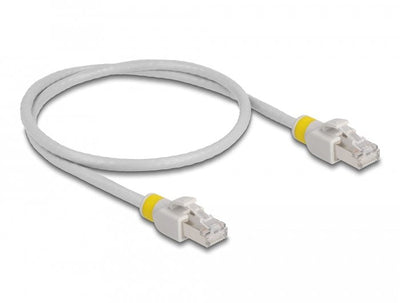 Delock Network Cable RJ45 CAT.6A S FTP With Colour Clips 0,5M — image 1
